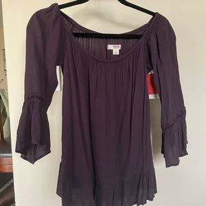 off the shoulder blouse